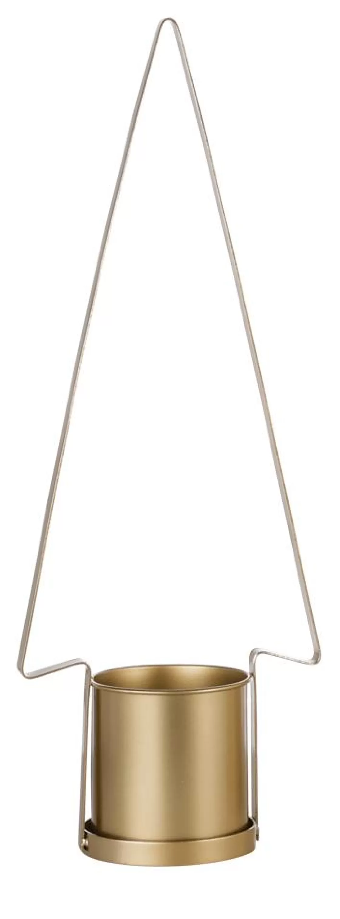 Figuras De Navidad>DecoWoerner Abeto De Metal Con Maceta , 67 Cm De Altura oro