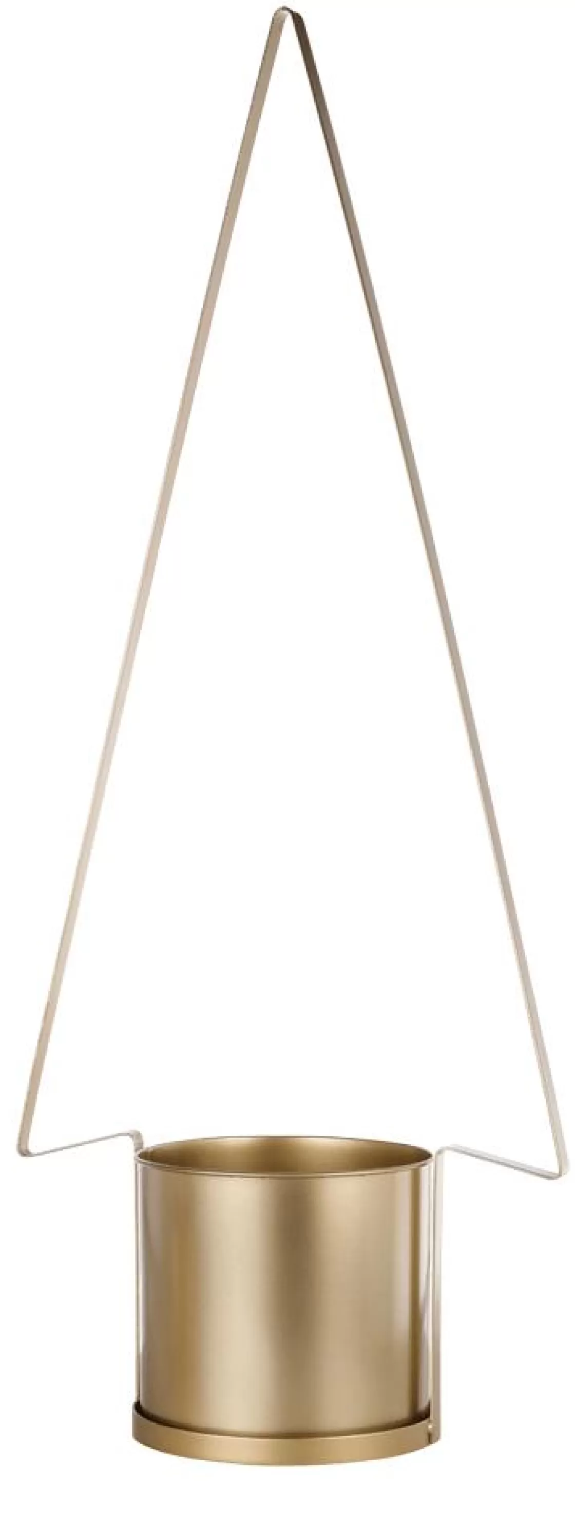 Figuras De Navidad>DecoWoerner Abeto De Metal Con Maceta , 85 Cm De Altura oro