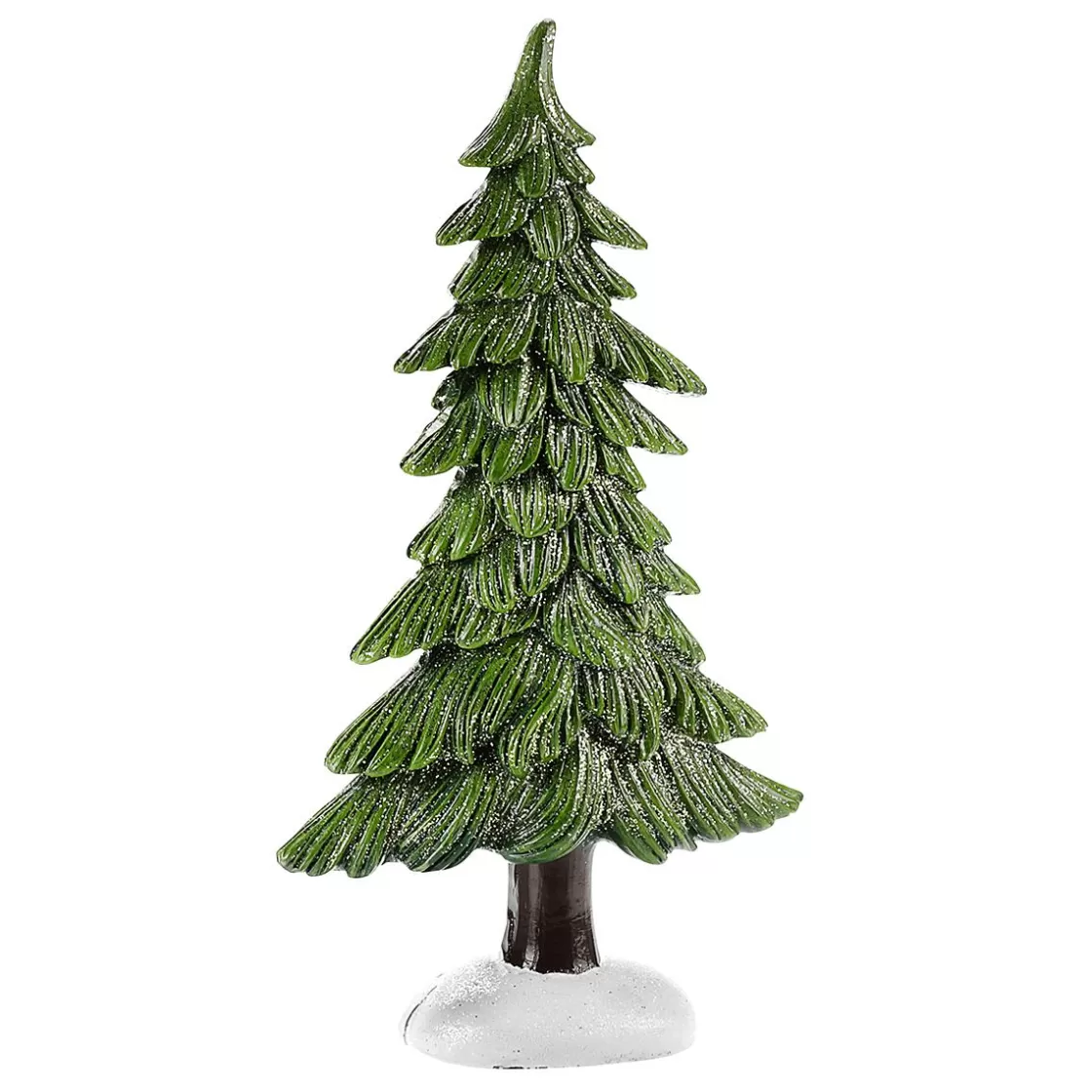 Figuras De Navidad>DecoWoerner Abeto Decorativo De Piedra Fundida, 20 Cm De Altura verde