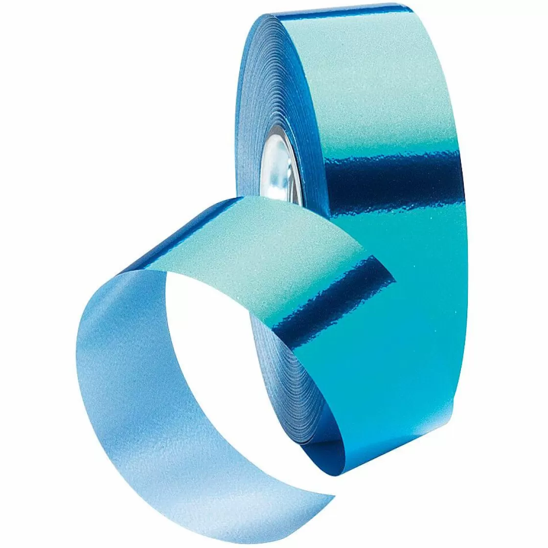 Cintas De Regalo>DecoWoerner Banda Metálica Brillante, Anchura 31 Mm, Color Claro azul