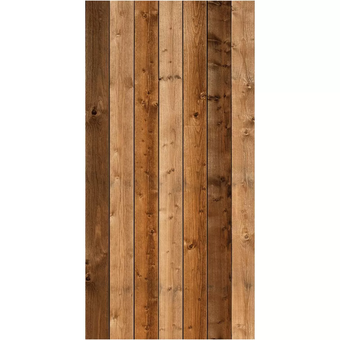 Decoración De Otoño | Pancartas De Navidad E Invierno>DecoWoerner Bandera De Tela Ignífuga "Pared De Tablero " 100 X 200 Cm marrón