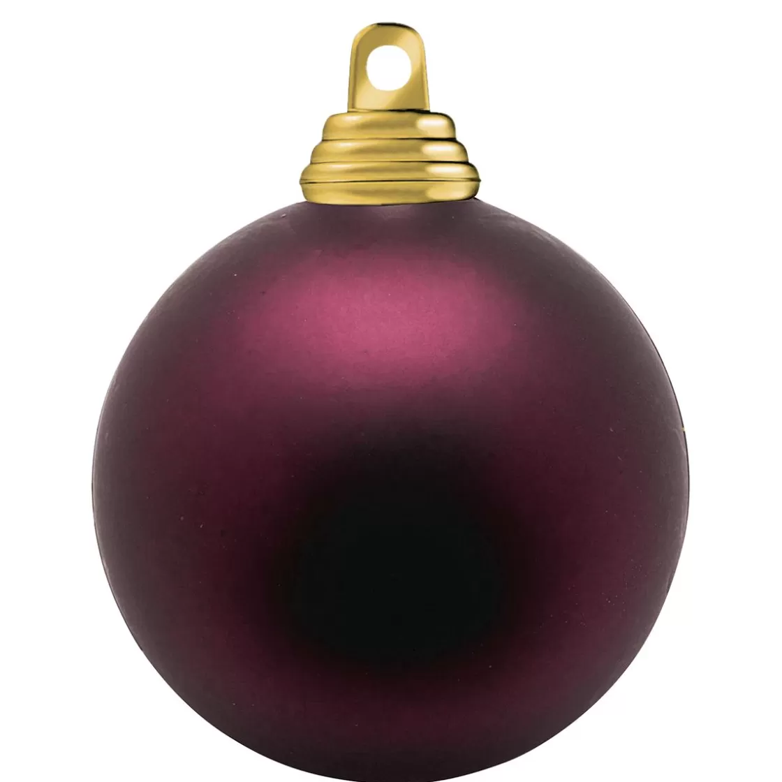 Bolas De Navidad>DecoWoerner Bolas De Navidad De Plástico, Color Vino, 6 Cm Ø - 24 Piezas rojo