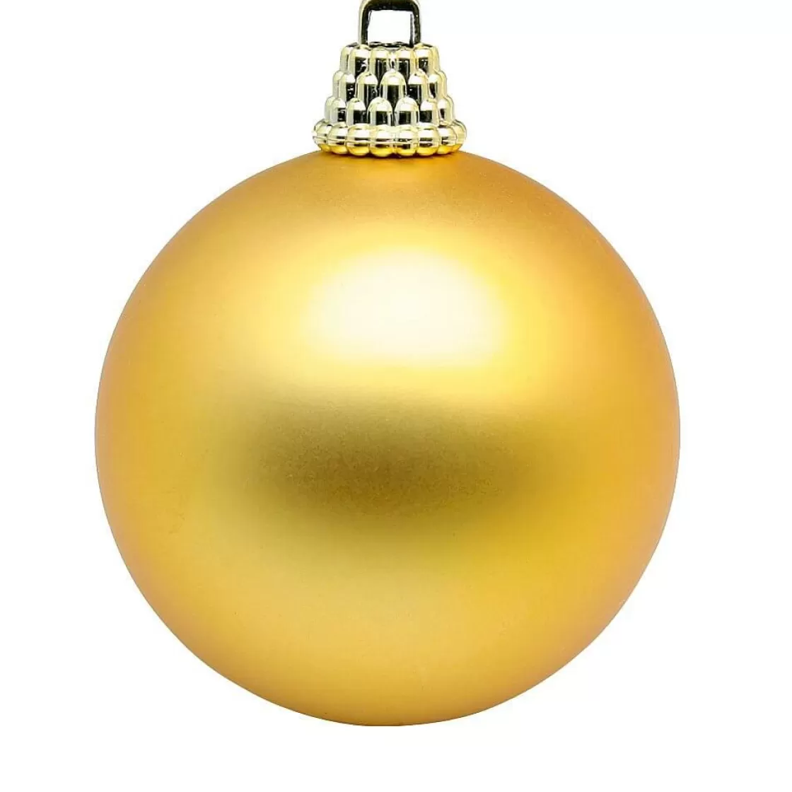 Bolas De Navidad>DecoWoerner Bolas De Navidad De Plástico Dorado Oscuro, 6 Cm Ø - 24 Piezas oro