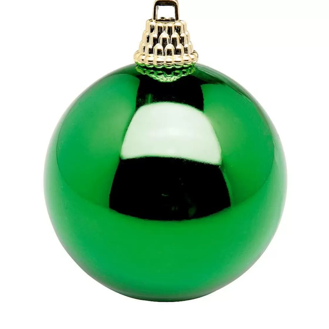 Bolas De Navidad>DecoWoerner Bolas De Navidad De Plástico Brillante, 6 Cm Ø - 24 Piezas verde