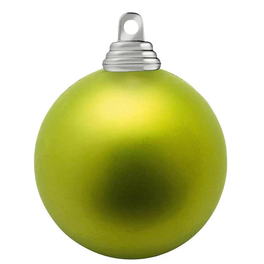 Bolas De Navidad>DecoWoerner Bolas De Navidad De Plástico Lima Mate, Ignífugo, 6 Cm Ø - 24 Piezas verde