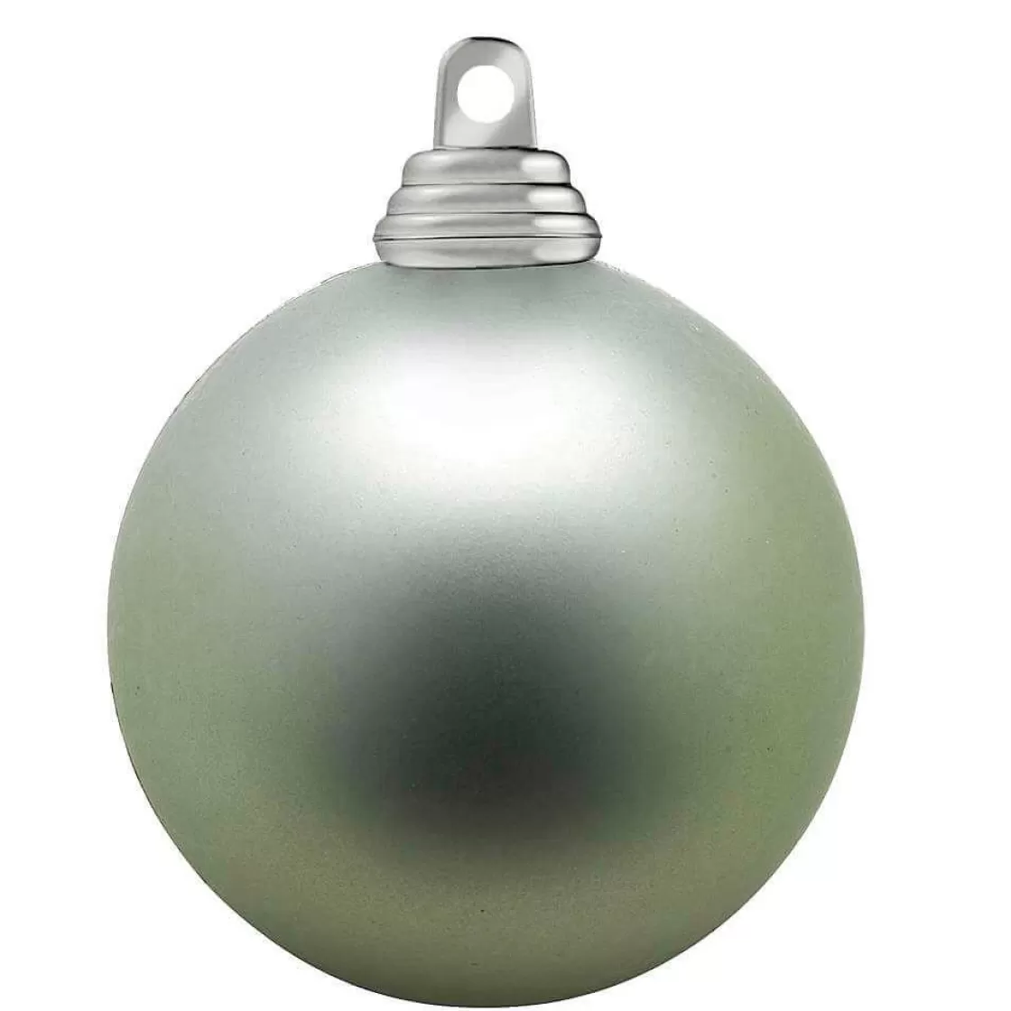 Bolas De Navidad>DecoWoerner Bolas De Navidad De Plástico Salvia Mate, 6 Cm Ø - 24 Piezas verde