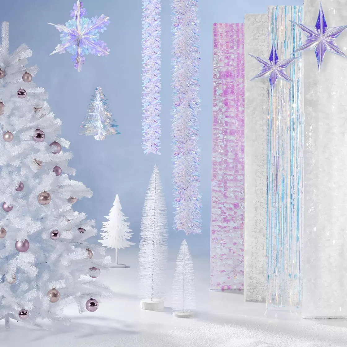 Bolas De Navidad>DecoWoerner Bolas De Navidad De Polvo En Vidrio 6 Cm Ø - 24 Piezas rosa
