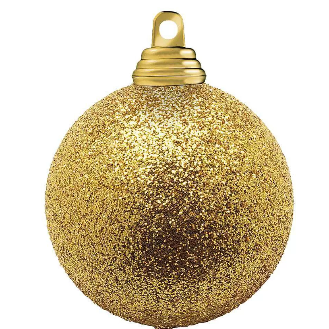 Bolas De Navidad>DecoWoerner Bolas De Navidad De Purpurina En Plástico Dorado Oscuro, 6 Cm Ø - 6 Piezas oro