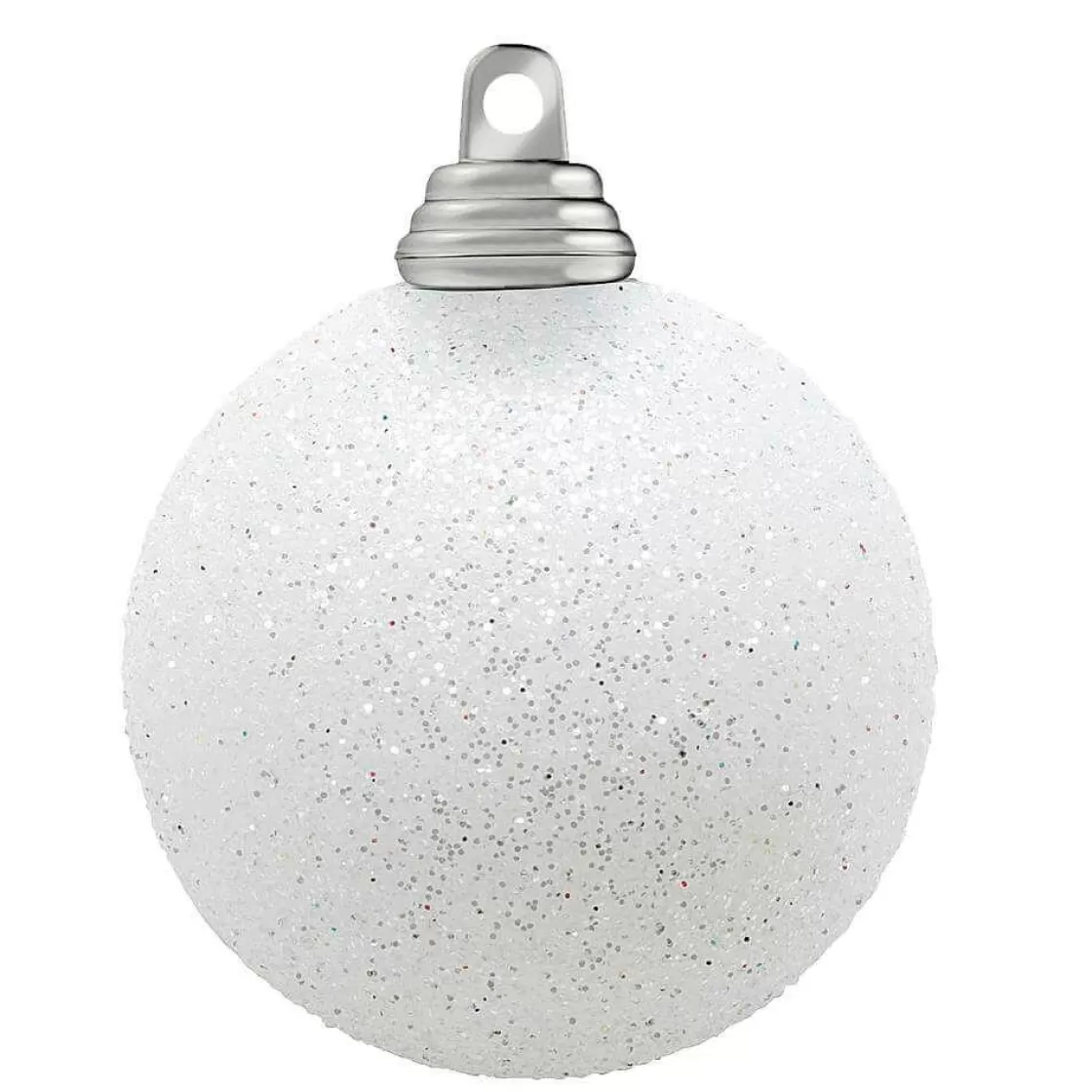 Bolas De Navidad>DecoWoerner Bolas De Navidad De Purpurina En Plástico Marrón Chocolate, 6 Cm Ø - 6 Piezas blanco
