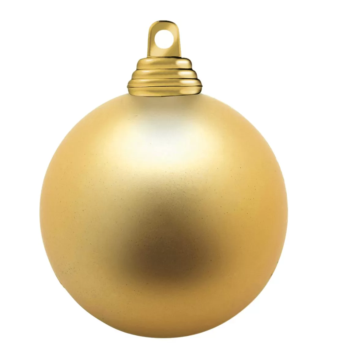 Bolas De Navidad>DecoWoerner Bolas De Navidad Doradas Y Mates De Plástico Ignífugo, 6 Cm Ø - 24 Piezas oro