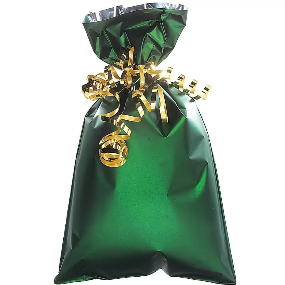 Bolsitas Con Cordón>DecoWoerner Bolsa De Regalo, Tono Mate, Color Oscuro, 20 X 35 Cm verde