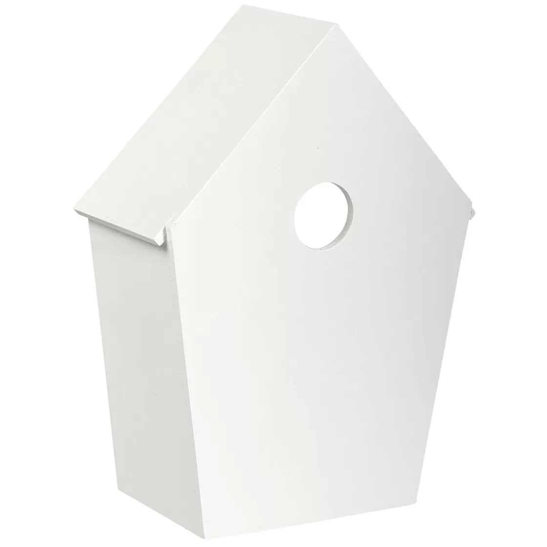 Decoración De Primavera>DecoWoerner Cabaña Para Pájaros Decorativa Longitud 40 Cm blanco