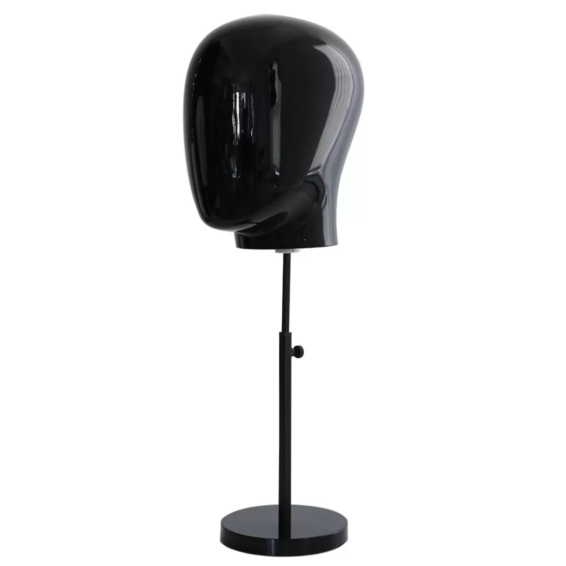Maniquíes>DecoWoerner Cabeza De Maniquí De Hombre Negra Con Soporte 29 X 29 X 40 Cm negro