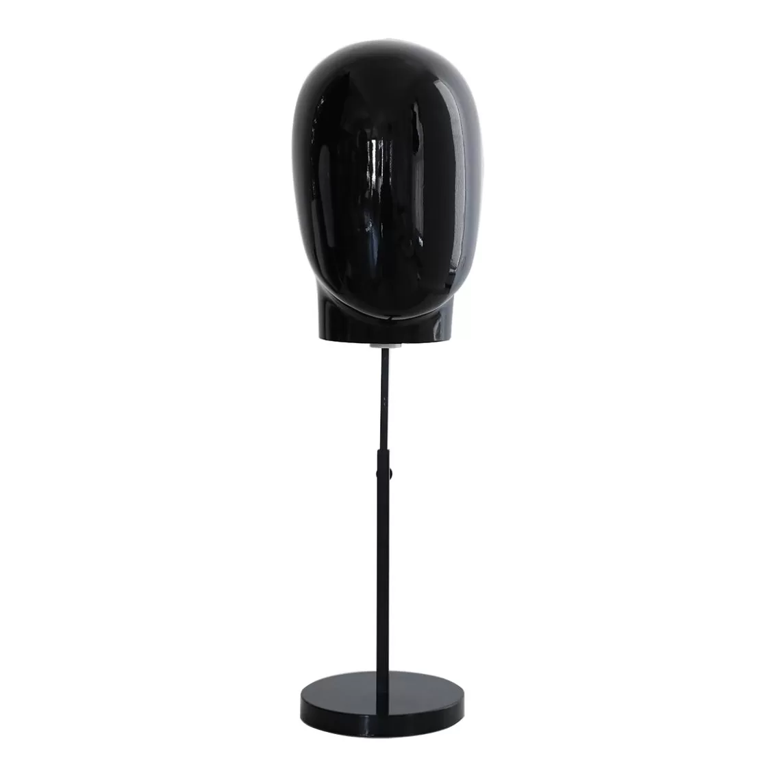 Maniquíes>DecoWoerner Cabeza De Maniquí De Hombre Negra Con Soporte 29 X 29 X 40 Cm negro