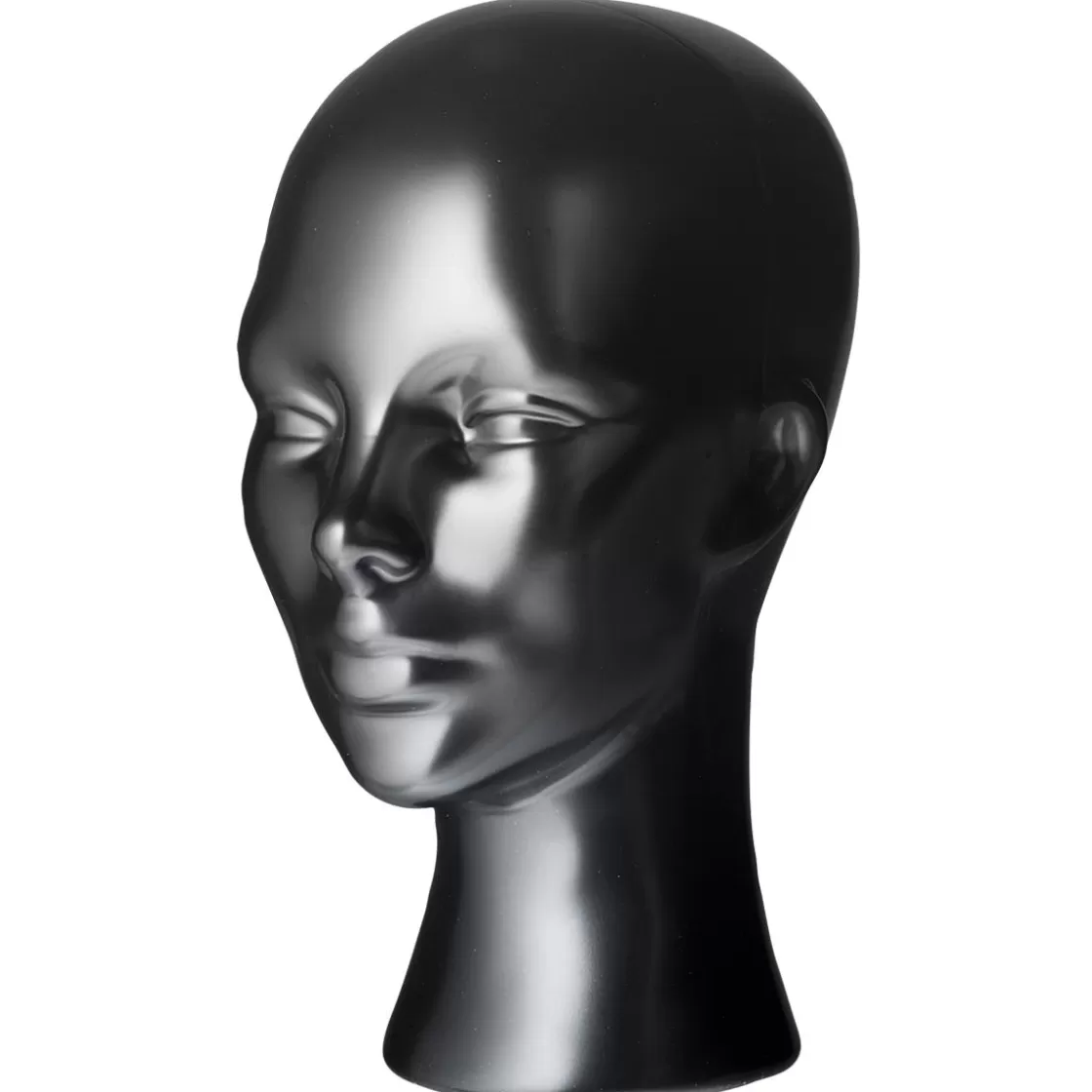 Expositores Para Tiendas | Maniquíes>DecoWoerner Cabeza Decorativa, Mujer, Color negro
