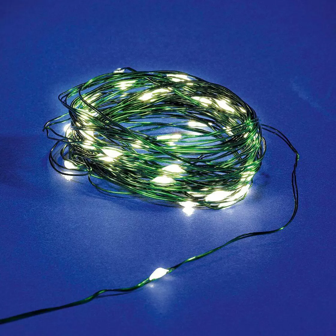 Luces De Navidad>DecoWoerner Cadena De Luces LED Con Alambre Para Los árboles, Para Exteriores, 540 LED, 140 Cm verde