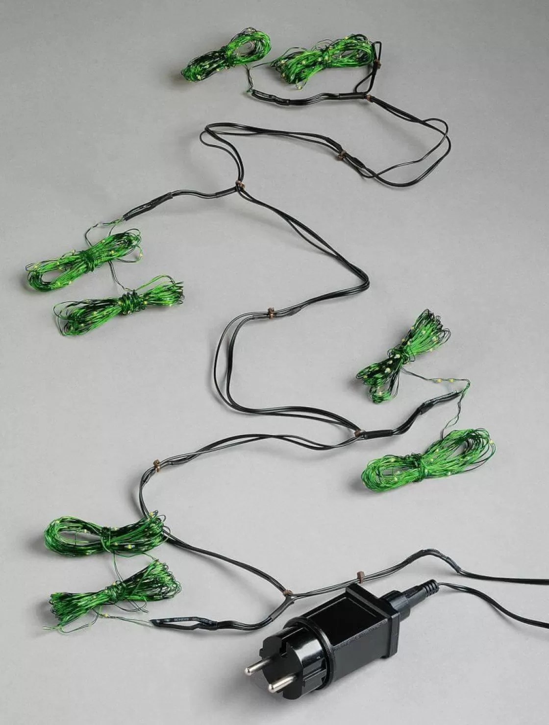 Luces De Navidad>DecoWoerner Cadena De Luces LED Para árboles De Navidad, 4 Ramales De 4 M Cada Uno verde