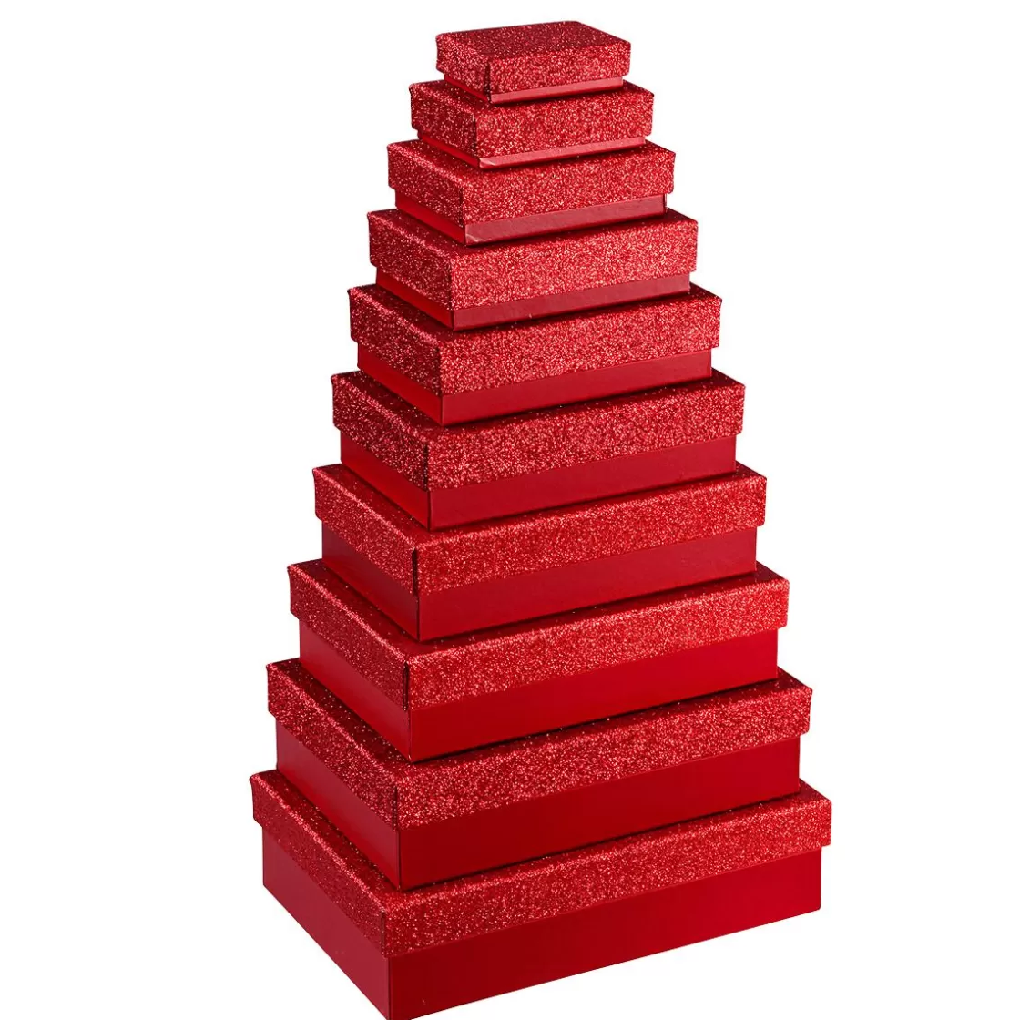 Cajas De Regalo>DecoWoerner Cajas De Cartón De Regalo Color , 10 Pz. rojo