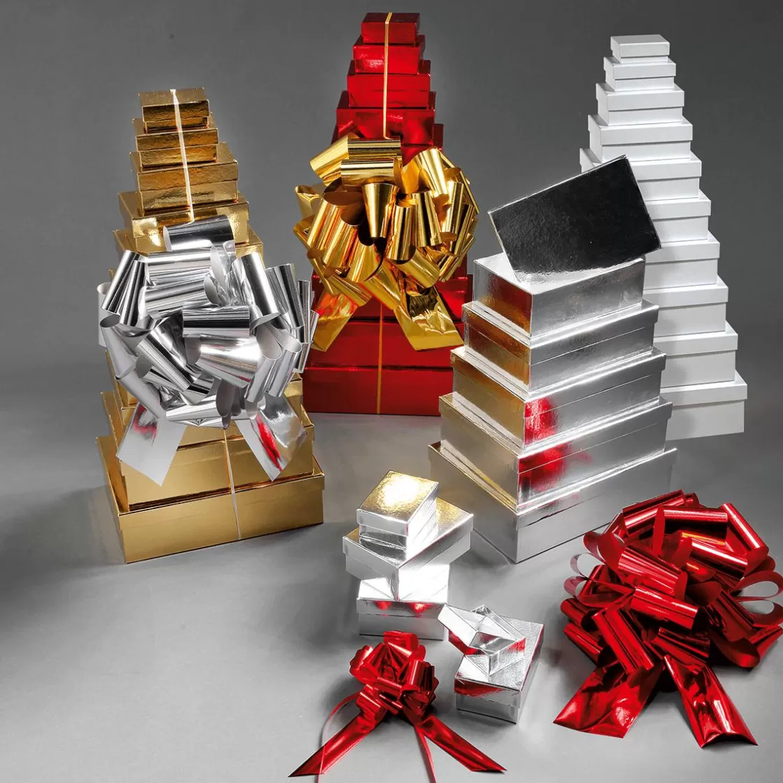 Cajas De Regalo>DecoWoerner Cajas De Cartón De Regalo, Color , 10 Pz. rojo