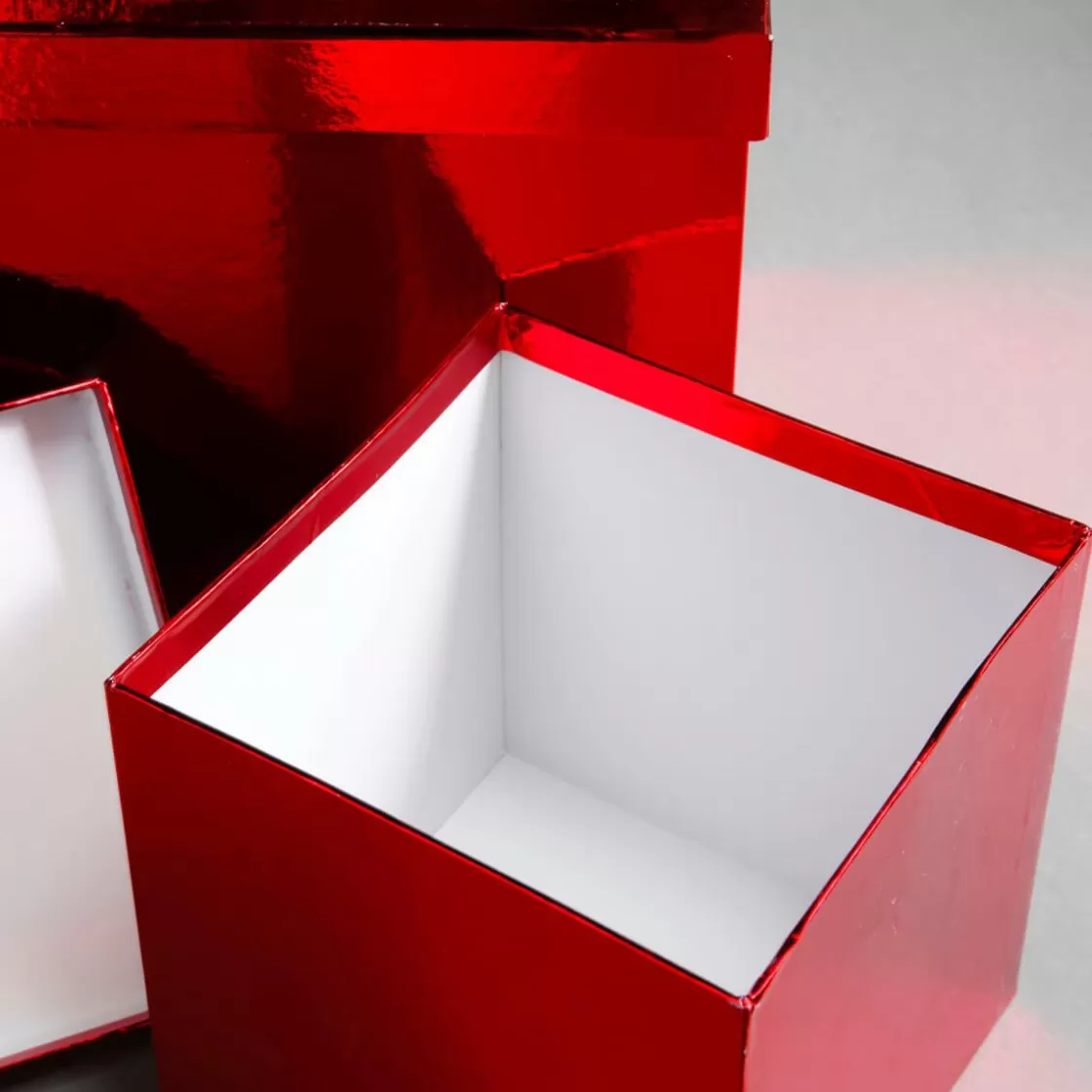 Cajas De Regalo>DecoWoerner Cajas De Cartón De Regalo, Color , 4 Pz. rojo