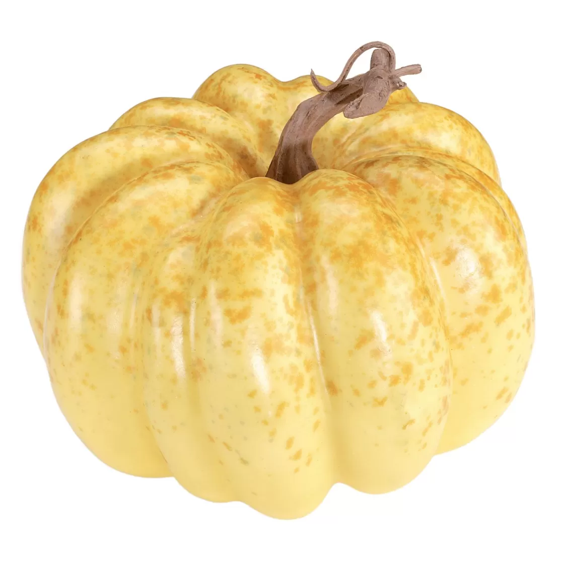 Decoración De Otoño | Verduras Y Hierbas>DecoWoerner Calabaza Decorativa De 13 Cm De Altura Y 17 Cm De Diámetro De Poliespuma