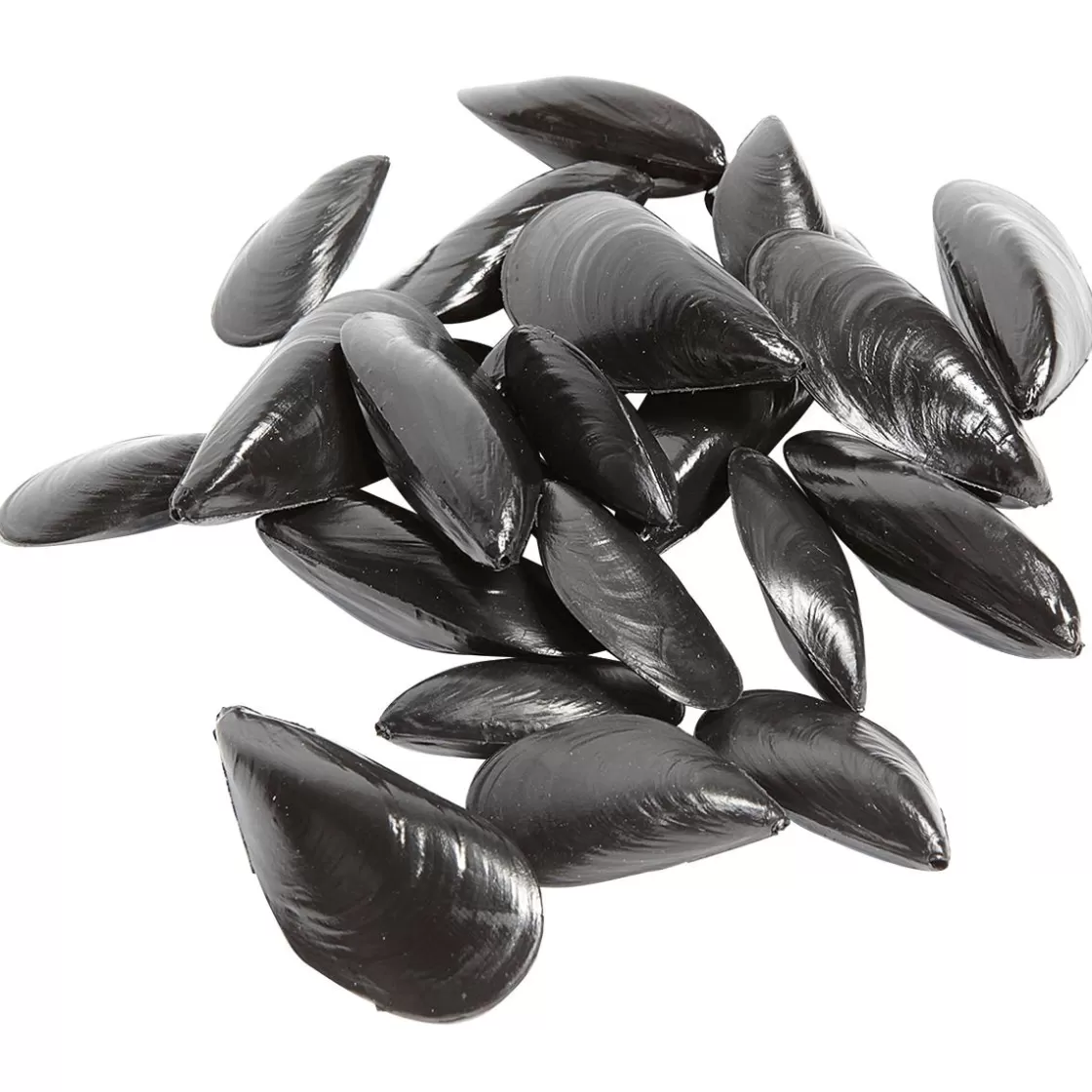 Pescados Y Mariscos>DecoWoerner Chupetes De Mejillones, Pack De 24 Uds. negro