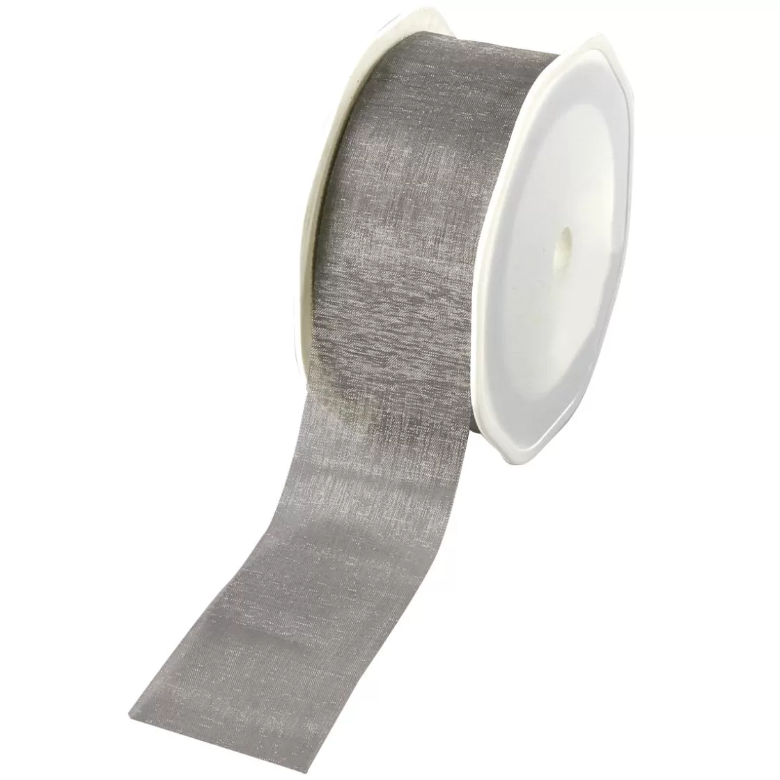 Cintas De Regalo>DecoWoerner Cinta De Chifón, Anchura De 38 Mm, Color plata