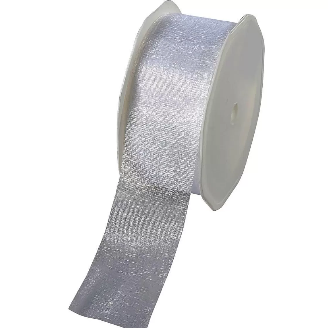 Cintas De Regalo>DecoWoerner Cinta De Chifón, Color , Anchura 38 Mm blanco