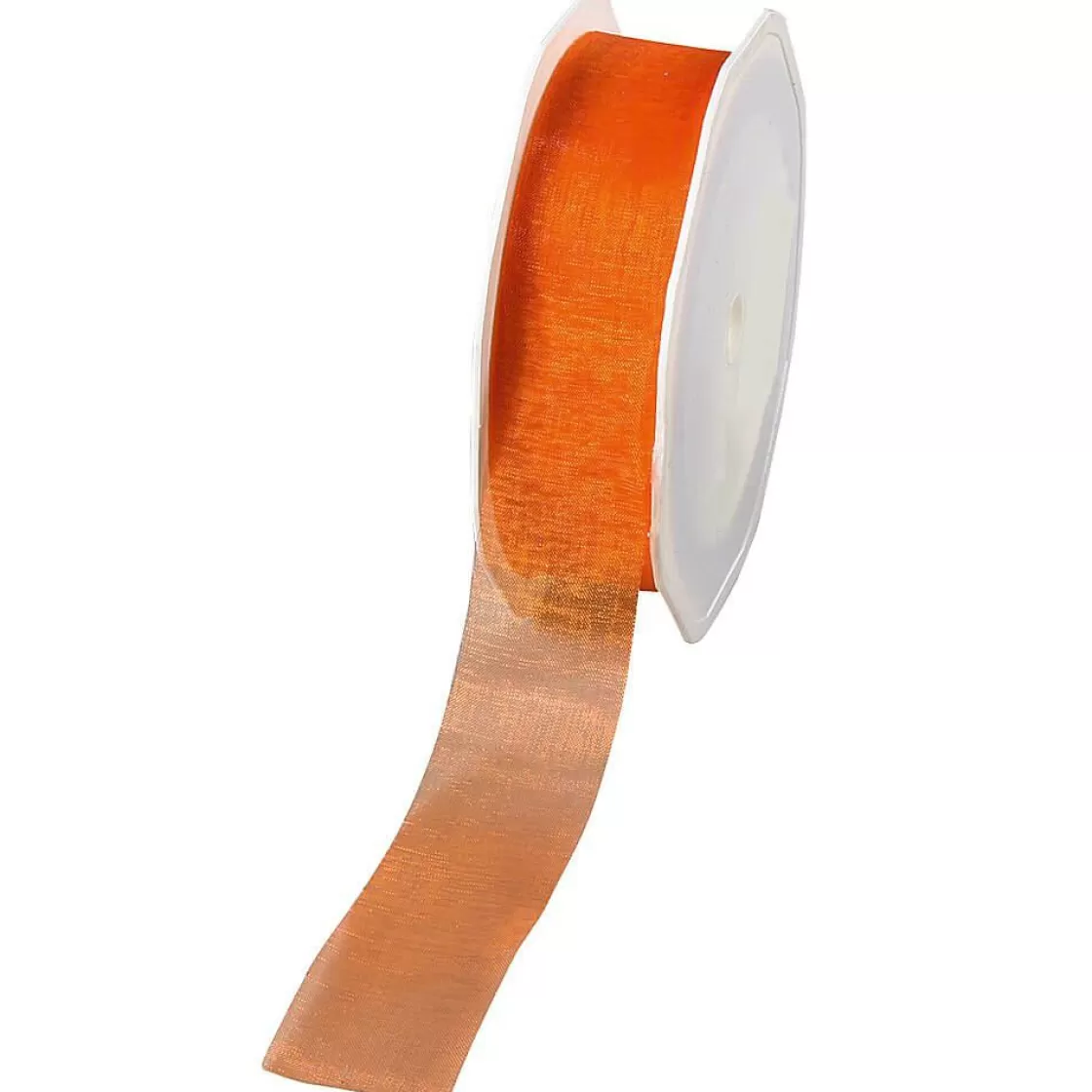 Cintas De Regalo>DecoWoerner Cinta De Chifón, Color , Anchura 25 Mm naranja