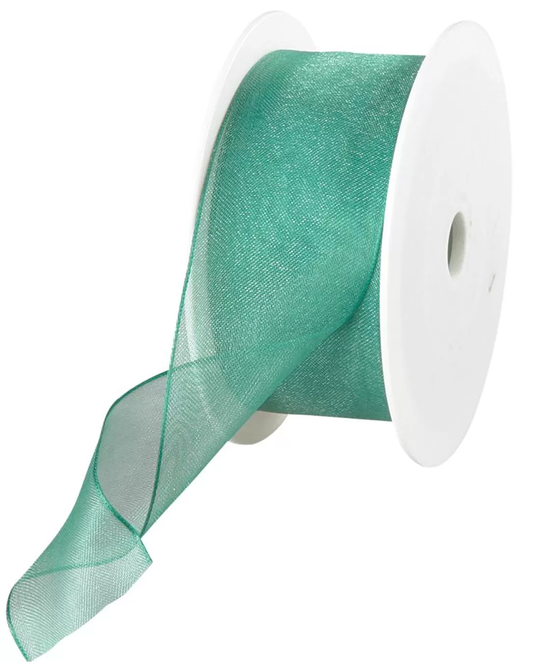 Cintas De Regalo>DecoWoerner Cinta De Chifón Con Alambre, Color , Anchura 40 Mm verde