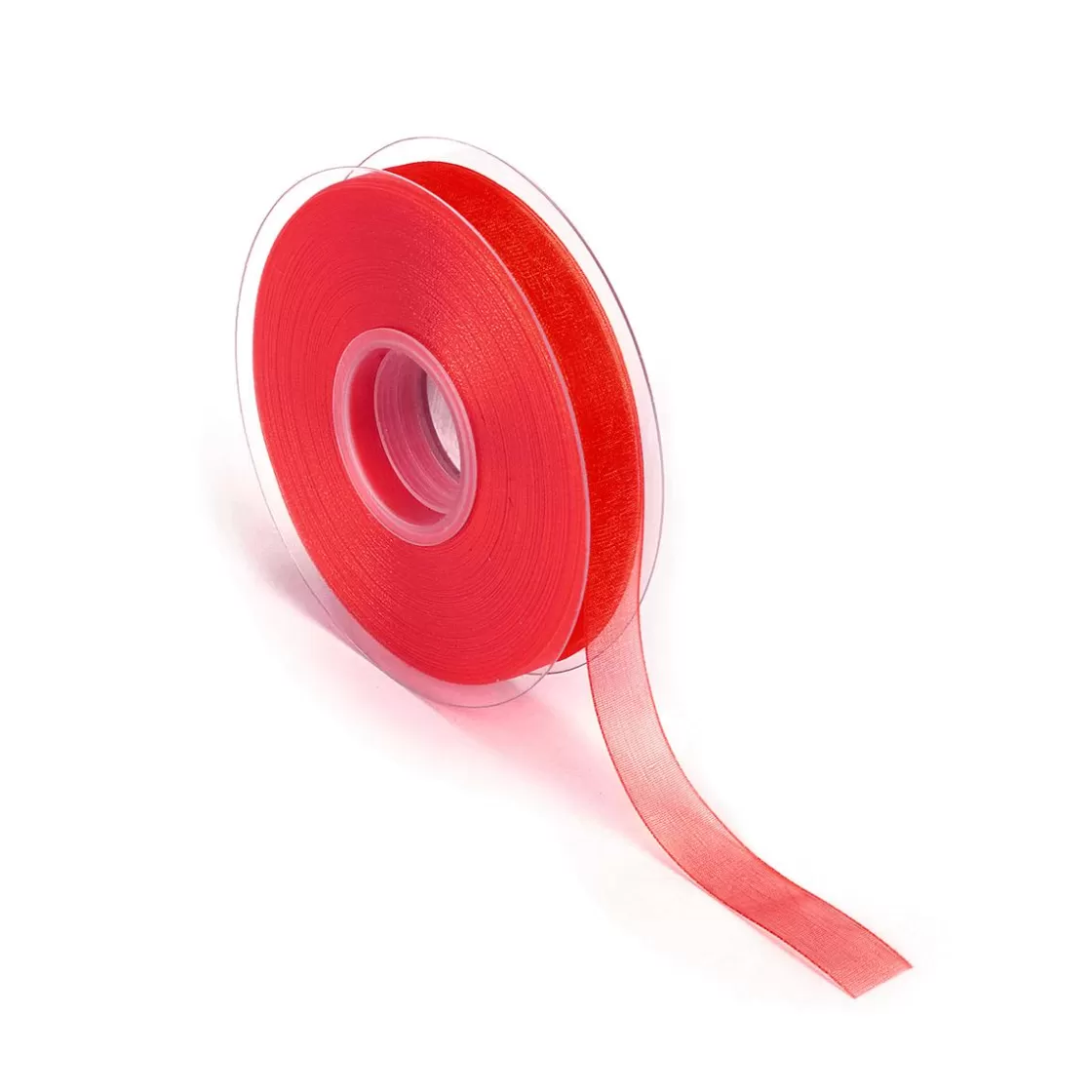 Cintas De Regalo>DecoWoerner Cinta De Gasa Con Orillo 15mm X 50m rojo