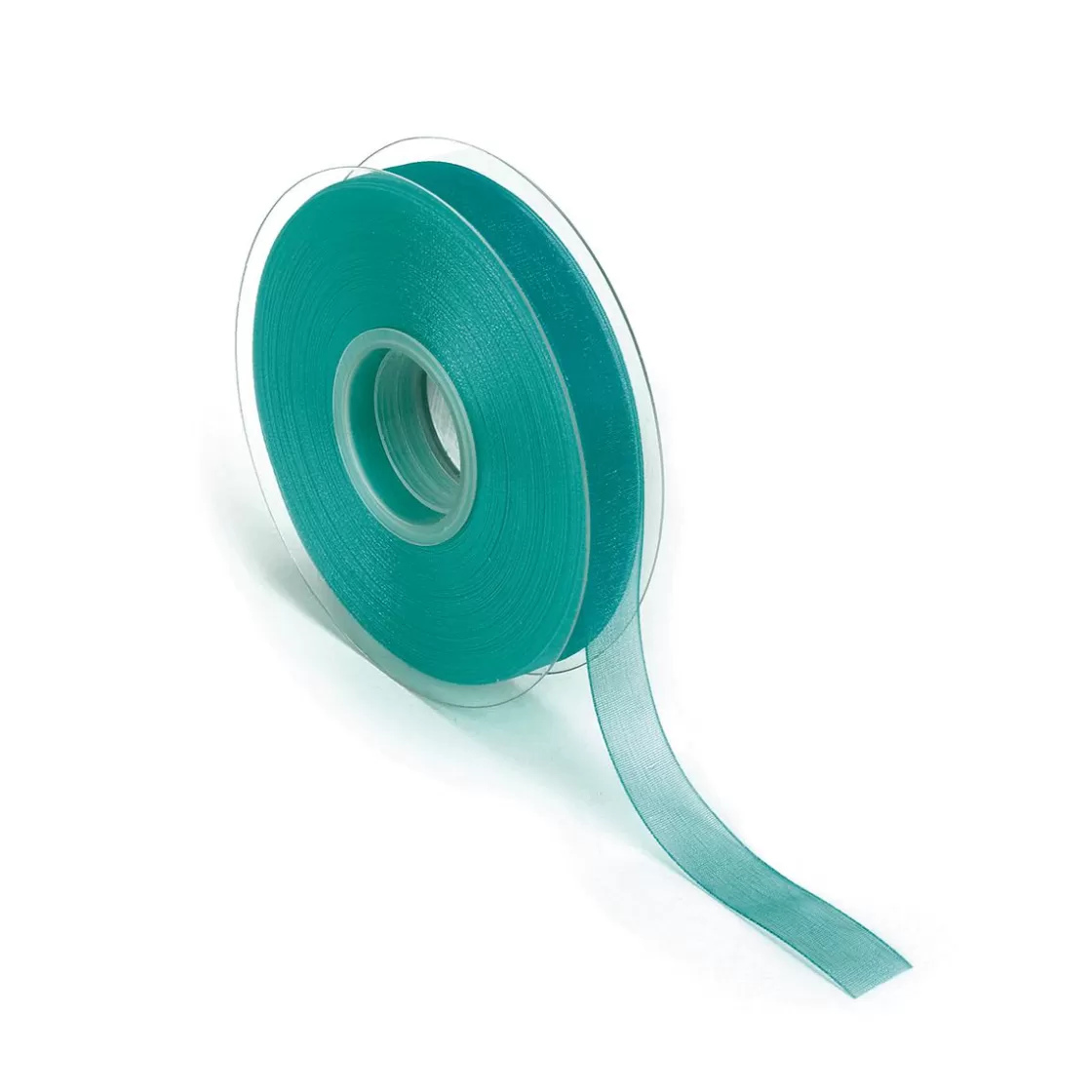 Cintas De Regalo>DecoWoerner Cinta De Gasa Con Orillo 15mm X 50m Turquesa azul