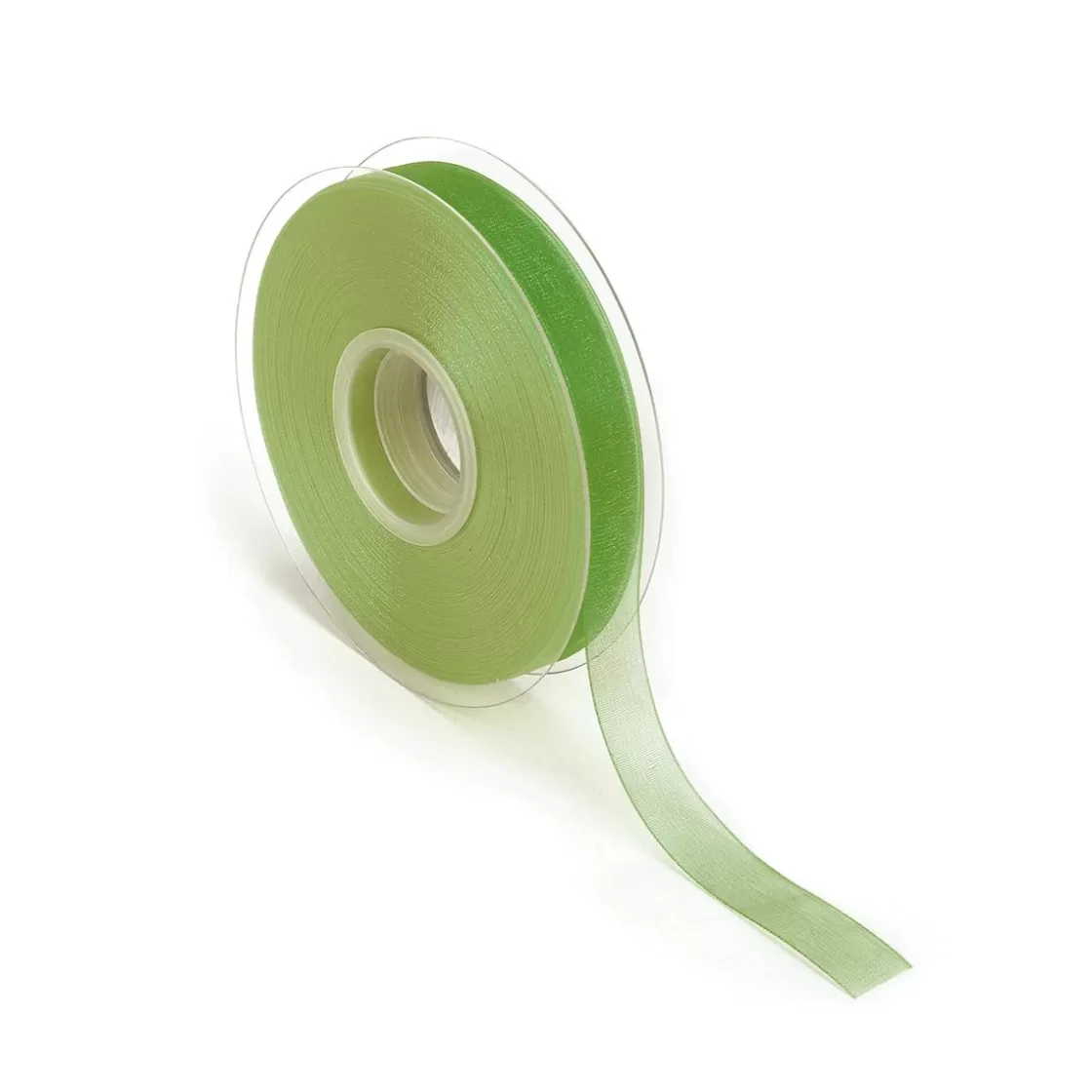 Cintas De Regalo>DecoWoerner Cinta De Gasa Con Orillo 15mm X 50m verde