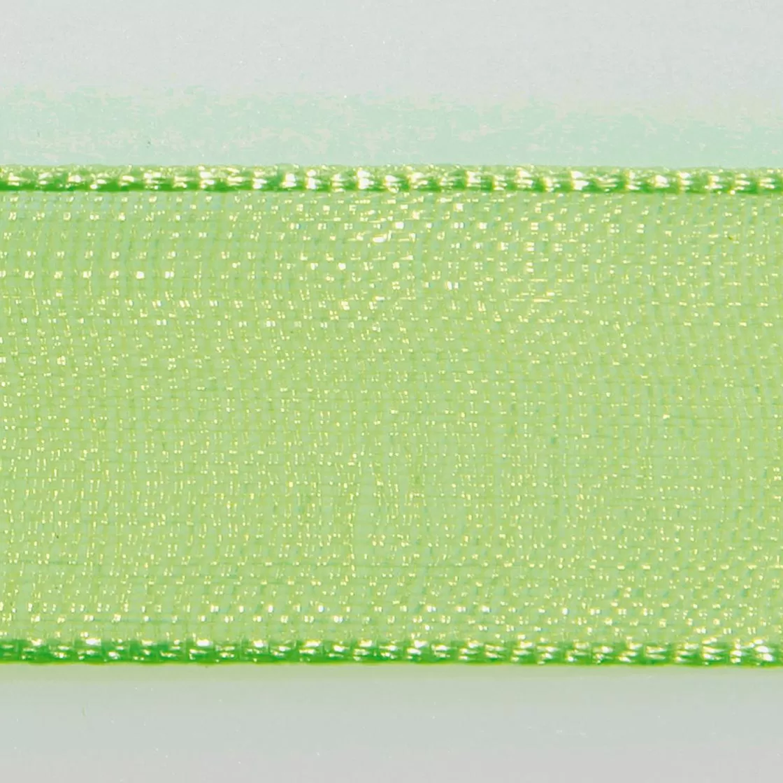 Cintas De Regalo>DecoWoerner Cinta De Gasa Con Orillo 15mm X 50m verde