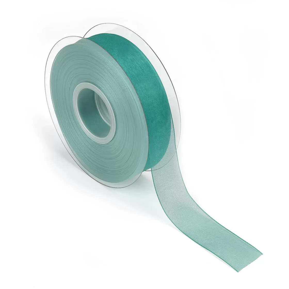 Cintas De Regalo>DecoWoerner Cinta De Gasa Con Orillo 25mm X 50m Turquesa azul