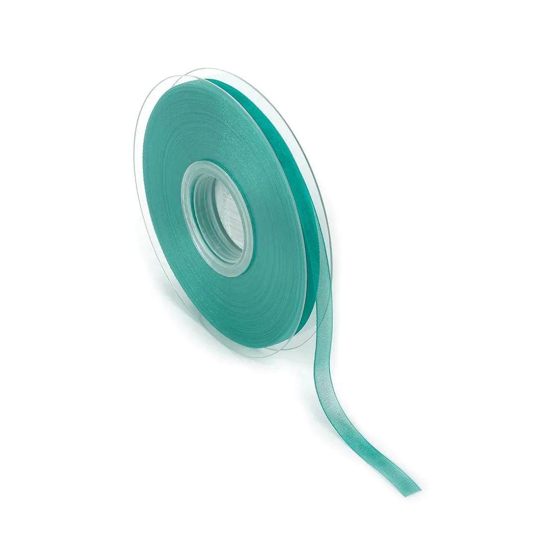 Cintas De Regalo>DecoWoerner Cinta De Gasa Con Orillo 6mm X 50m Turquesa azul
