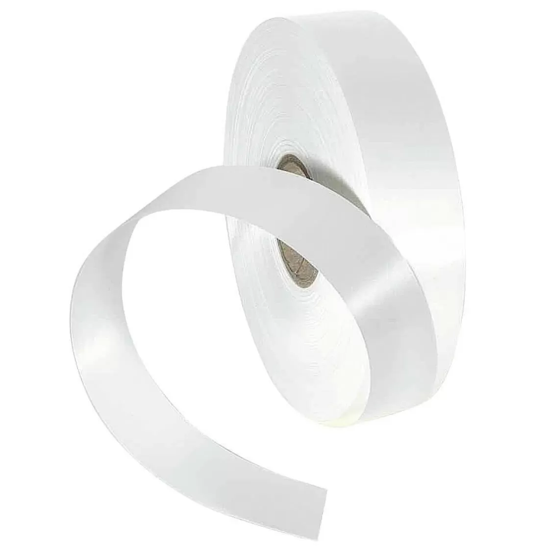 Cintas De Regalo>DecoWoerner Cinta De Poliéster, Anchura De 31 Mm, Blanca blanco