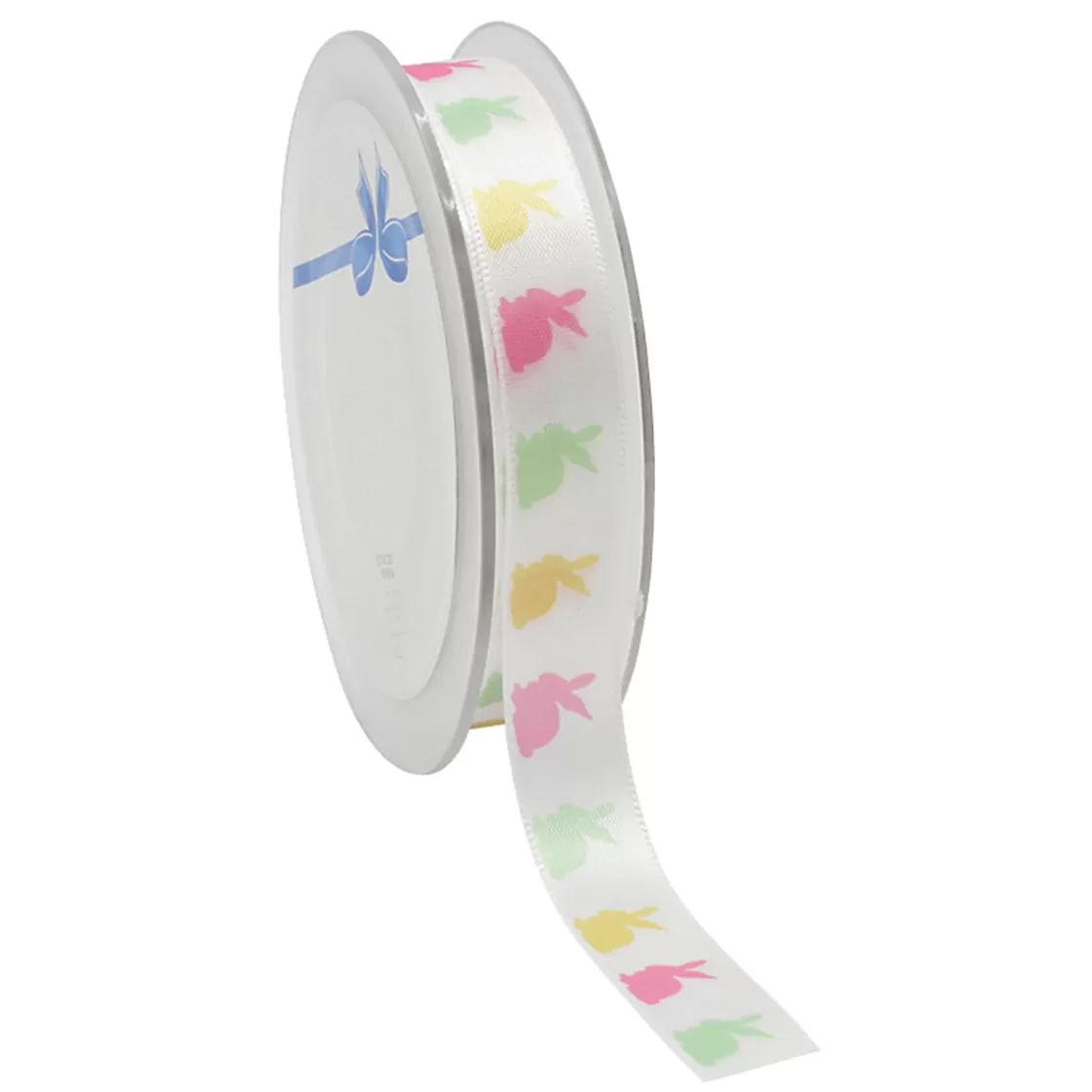Cintas De Regalo>DecoWoerner Cinta De Raso Conejito De Pascua 15 Mm X 25 M multicolor