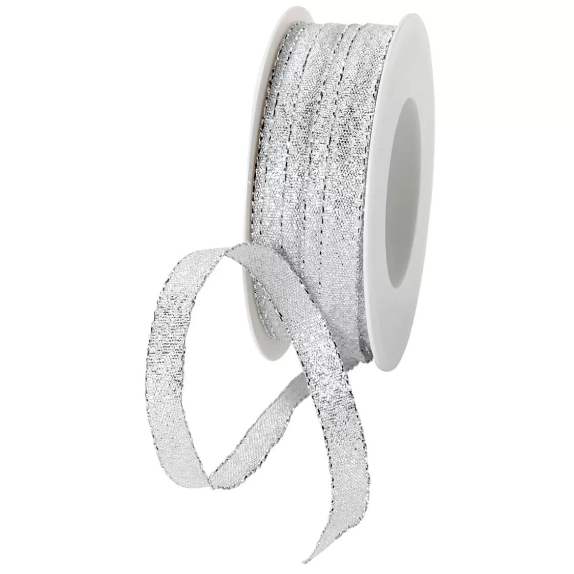Cintas De Regalo>DecoWoerner Cinta De Regalo, Color Plateado, Anchura 10 Mm plata