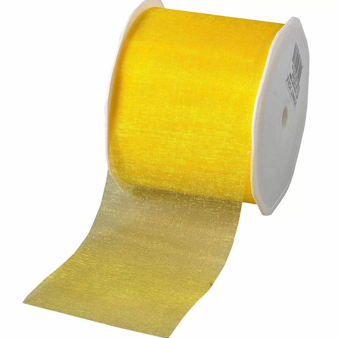Cintas De Regalo>DecoWoerner Cinta De Regalo De Gasa 70 Mm De Anchura, 25 M amarillo