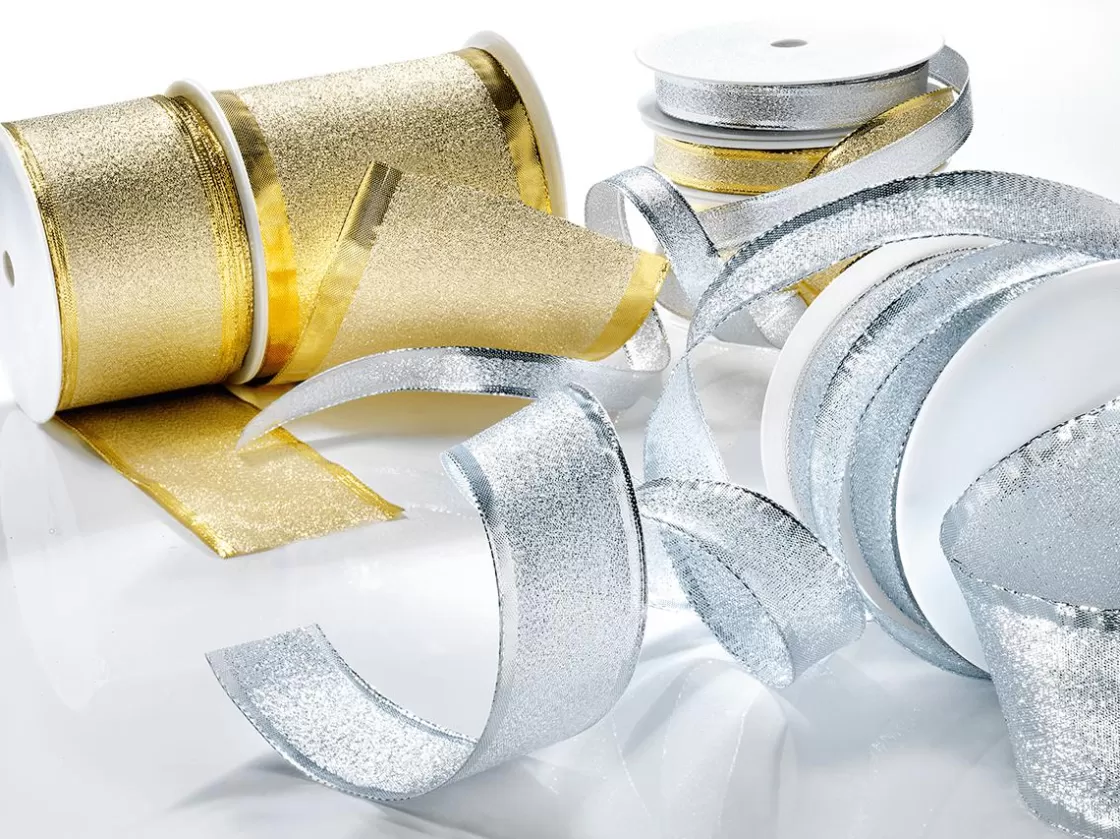 Cintas De Regalo>DecoWoerner Cinta De Regalo "Luxury" 25 Mm X 20 M plata