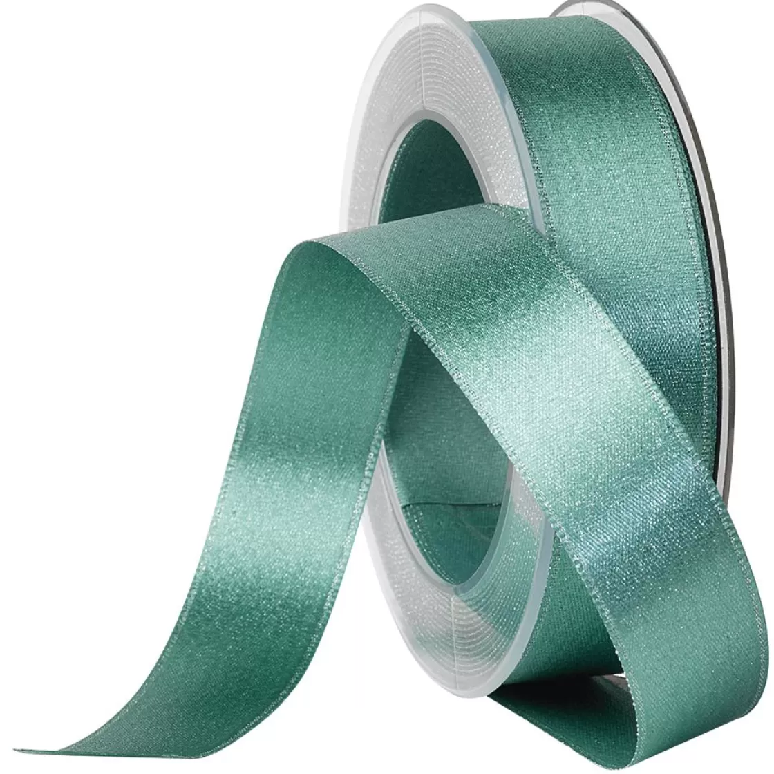 Cintas De Regalo>DecoWoerner Cinta De Satén Mica, 25 Mm, 20 M, Menta verde