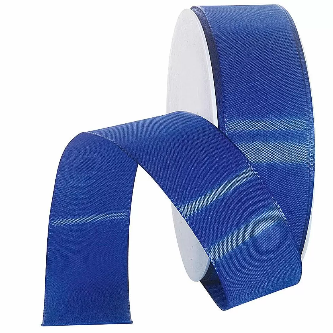 Cintas De Regalo>DecoWoerner Cinta De Tafetán Con Orillo 40 Mm, 50 M, Real azul