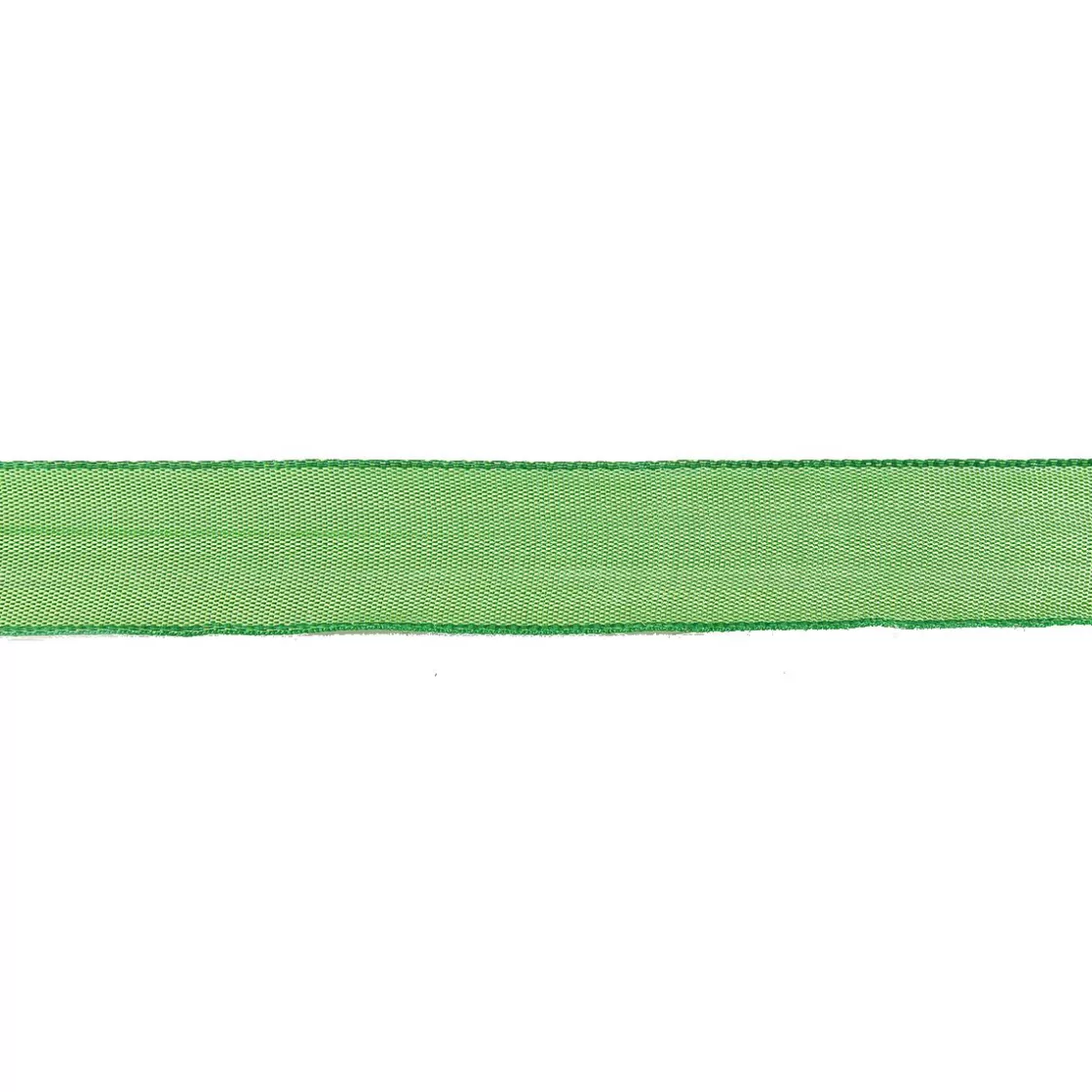 Cintas De Regalo>DecoWoerner Cinta De Tejido Con Borde De Alambre 25 Mm, 25 M, Cal verde