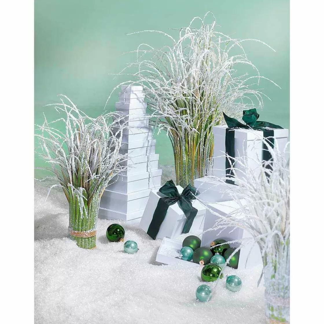 Cintas De Regalo>DecoWoerner Cinta De Tela Con Borde De Alambre, Oscuro, Anchura 60 Mm verde