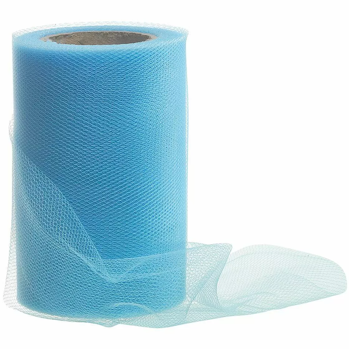 Cintas De Regalo>DecoWoerner Cinta De Tul, Anchura 100 Mm, Color Claro azul