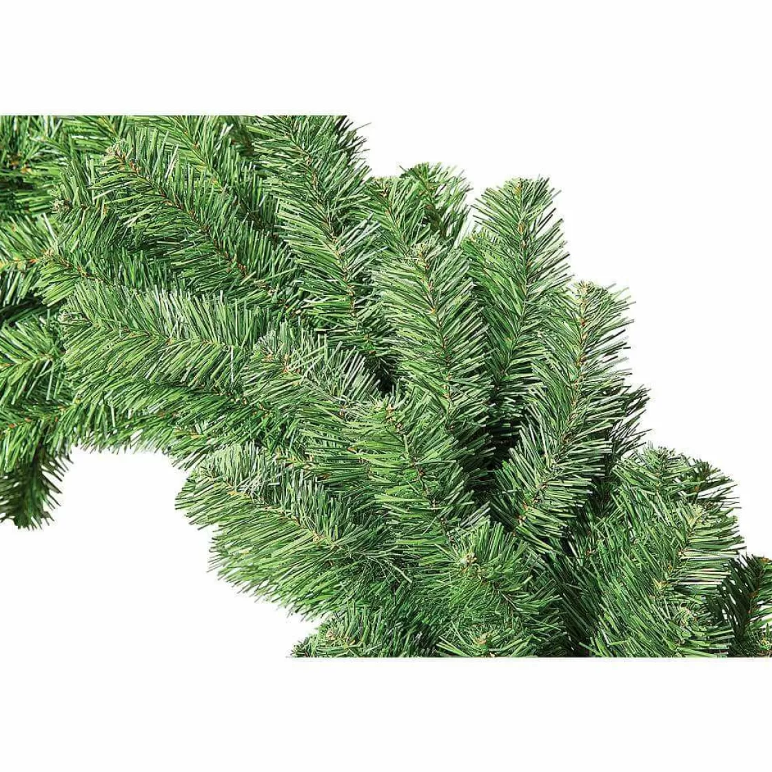 Coronas De Navidad>DecoWoerner Corona De Abeto Basic, Ø 80 Cm, Carácter Tridimensional verde