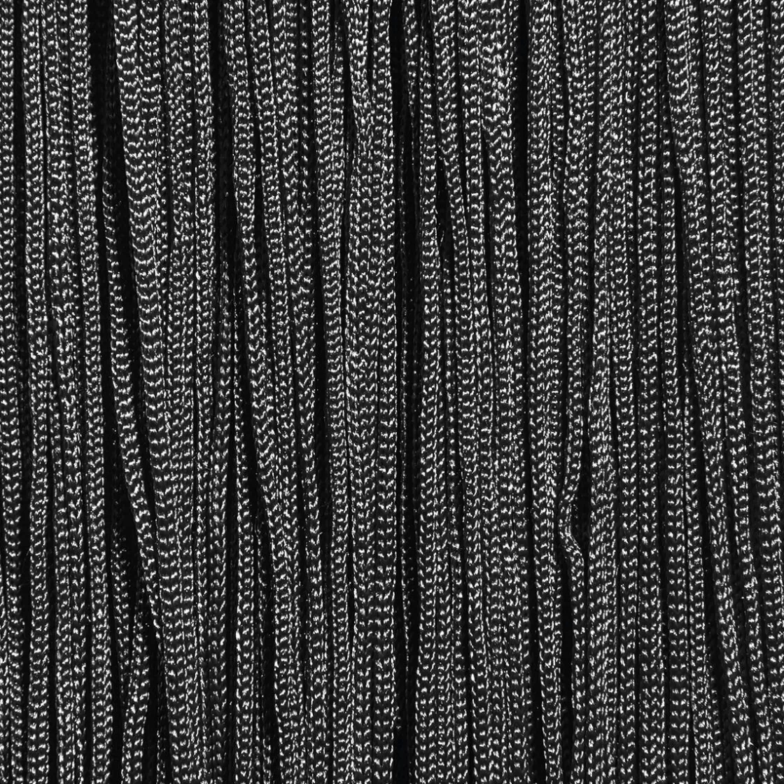 Decoración Temática>DecoWoerner Cortina De Cuerdas Negra, 200 X 90 Cm negro