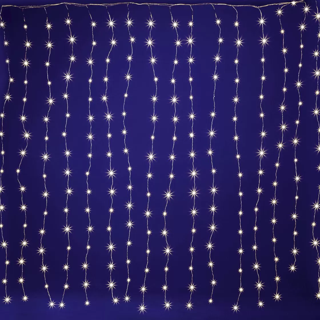 Luces De Navidad>DecoWoerner Cortina De Luces De Alambre LED Para Exteriores, 300 X 200 Cm plata