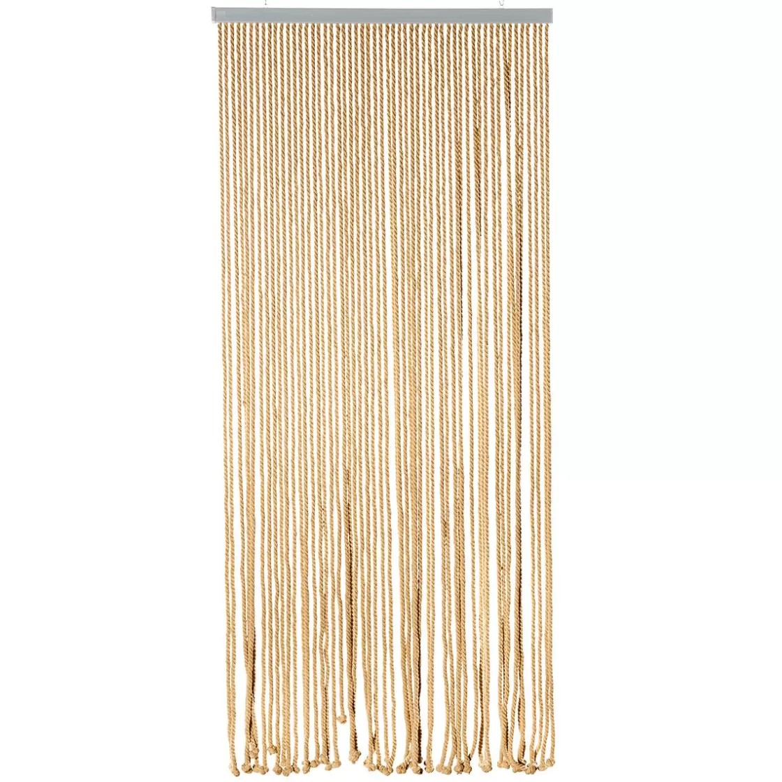 Decoración De Verano>DecoWoerner Cortina Decorativa Cuerdas Longitud 200 Cm Beige